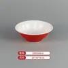 Vajilla de Melamina Plato de Dos Colores para Restaurantes de Hot Pot y Barbacoa, Plato Cuadrado de Barbacoa Comercial Imitación Porcelana