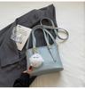 Bolso Bandolera Retro Transfronterizo Versátil para Mujer 2025 Nuevo Bolso Tote Pequeño de Moda Textura de Alta Gama Bolso Balde Portátil