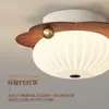 Lámpara de Techo de Espectro Completo Estilo Medieval Simple Retro para Pasillo Protección Ocular Estilo Crema Lámpara Creativa para Vestíbulo Pasillo