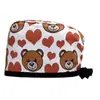 Gorro Quirúrgico Estampado de Algodón Ajustable Bolsa para Cabello Largo de Mujer Gorro Dentista Clínica Dental Gorro Esmerilado Comercio Exterior para Hombres
