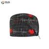 Gorro Quirúrgico Estampado Femenino Algodón Puro Gorro de Enfermera Gorro Baotou Nacido de la Luna Doctor de Clínica Dental y Estomatológica Gorro de Trabajo Masculino