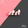 Mini Accesorios de Resina con Pegamento Cremoso de Nota Musical Alada de Colores Macaron para Arte de Uñas, Uñas Portátiles, Pendientes, Accesorios para el Cabello y Parches Adhesivos