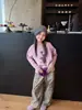 Nueva Colección Otoño 2026 para Niñas: Pantalones Casuales Cómodos con Estampado de Leopardo Retro, Pantalones Casuales de Moda Estilo Coreano para Niñas