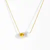 Sense Ins Avanzado Transfronterizo Fresco Personalidad Femenina Moda Collar de Perlas 2024 Nuevo Acero de Titanio Joyería Impermeable