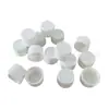 Nuevo producto 24 dientes 24 bocas tapa de plástico antirrobo junta tapa de botella de vidrio tapa de plástico sellada tapa de botella de plástico blanco
