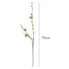 Flores Artificiales con Enredadera de Serpiente del Sur, Fruta de la Fortuna de Nuevo Estilo Chino, Arreglo Floral Falso para Sala de Estar, Flores Secas, Arte Floral Decorativo Artificial Inspirado en Wabi-Sabi Zen