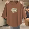 Nueva colección Primavera/Verano 2026: Camiseta casual versátil, elegante y moderna con mangas de tres cuartos, diseñada para crear un efecto adelgazante para mujeres