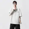 Camisa Polo Bordada de Verano Estilo Americano para Hombres de Tallas Grandes, Camiseta Casual Holgada Oversize para Hombre Talla Grande Cuello Camisero Manga Corta
