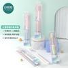 Yue press cepillo de dientes de cerdas suaves para adultos de plantación triple densa de fibra de cabeza ancha limpia protector dental simple fresco fabricantes de paquete individual