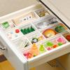 Fasola Home Artículos Esenciales Diarios Caja de Almacenamiento para Cajón de Cocina Caja de Almacenamiento Grande y Pequeña de Plástico para Cosméticos sin Tapa