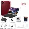 I17promax pad fijo 32G fabricante 10.1 pulgadas Android tableta con llamadas teclado Bluetooth ratón funda de cuero fábrica