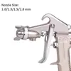 Bico para Pistola de Pintura Rn-F75G Feito de Aço Inoxidável Mais Fácil de Limpar Maior Vida Útil