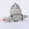 47 Conector Recto para Manguera de Capilaridad Gancho Único Gancho Doble Dispositivo Anti-Goteo Riego por Goteo Accesorios para Micro-Riego Conector Recto Roscado de Tres Vías Cuatro Puntos Micro-Aspersor