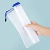 Bolsa para Arquivos A4 Tipo Zíper Bolsa Transparente para Provas Bolsa Impermeável para Documentos Bolsa com Grade para Arquivos Bolsa de Armazenamento de Grande Capacidade Espessa
