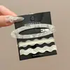 Lindo pasador de pelo de gatito negro, moderno y versátil para mujeres, perfecto para sujetar el flequillo y el cabello lateral, con un diseño de pinza de pico de pato de alta gama
