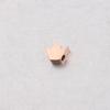 En stock cuentas de agujero pequeño cuentas de corona de reina accesorios de acero de titanio espejo cuentas sueltas para DIY agujero de 1,8 mm 7,3*8 mm