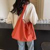 Novedad Faja Bolsa de Tela de Nylon para Mujer Estilo Coreano Ins Todo Fósforo Bolso de Hombro para Axila Estilo Japonés Gran Capacidad Bolso de Mano para Viaje