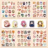 103 Adesivos da Menina Seca Xiaomai Adesivos Desenho Animado Japonês Anime Expressão Fofa Decoração de Bolsa Adesivos para Caderno Atacado