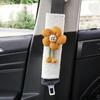 Decoración de almohadilla para cinturón de seguridad de coche, anti-collar, suministros interiores para coche femeninos Daquan, terciopelo de cordero suave, anti-desgaste, fabricantes
