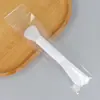 Pincel de Silicone para Beleza, Pincel para Máscara Facial, Pincel de Maquiagem de Plástico, Pincel com Cerdas Macias, Ferramenta de Beleza para Máscara de Argila, Pincel Chanfrado para Ácido Frutícola