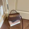 Bolso pequeño cruzado de alta gama elegante transfronterizo para mujer 2026 nuevo bolso cruzado versátil, bolso de mano, bolso cuadrado pequeño, bolso de hombro