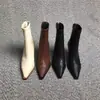 Botas de moda nuevas, botas retro europeas y americanas para mujer, botas ajustadas, tacones altos elegantes, botines 2026, botas elásticas de punta para fiesta de noche de mujer
