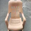 Silla de playa de plástico engrosada silla reclinable silla de ocio sillón de plástico de respaldo alto puesto grande silla reclinable para ancianos perezoso