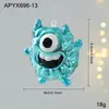 Decoraciones Navideñas Adornos para Árbol de Navidad Azules Animales de Dibujos Animados Ángeles Colgantes Decorativos Pequeños