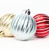 Bolas de Navidad Pintadas a Mano Transfronterizas 6cm/2.36Pulgadas Calabaza Irregular Adornos para Árbol de Navidad Bolas Redondas Pintadas Halloween