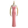 Vestido de primavera nuevo de estilo europeo y americano con tirantes finos y color liso, versión pequeña, S14181