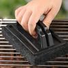 Cepillo para piscina de alambre de acero con mango directo de fábrica cepillo para parrilla de horno de red clip para parrilla cepillo de limpieza para barbacoa de picnic al aire libre