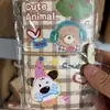 Apple Star Little Man M5 Cuaderno de Páginas de Colores Cubierta de Piel PU Correa de Dibujos Animados de Alto Valor Cuaderno Papel Grueso de 120g