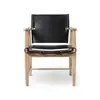 Cadeira Moderna Minimalista de Couro de Sela Cadeira Individual Designer Nórdico Cadeira de Luxo Leve Cadeira de Lazer Móveis de Tronco para B&B