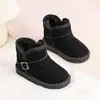 Botas de Nieve para Niños Niñas 2026 Invierno Nuevos Zapatos de Algodón para Niñas Zapatos de Invierno para Bebé Zapatos Infantiles Grandes de Algodón Más Terciopelo Botas de Algodón para Niños
