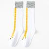 Calcetines de Mujer para Primavera y Otoño Nueva Moda Calcetines de Garra de Pollo Calcetines Deportivos de Fitness Casuales Populares en Internet TikTok Divertidos Calcetines Largos y Ajustados Hasta la Rodilla