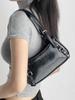 2026 Nuevo Bolso de Hombro, Bolso Cruzado de Nicho a la Moda, Elegante Bolso Biker Versátil de Axila de Moda para Mujer