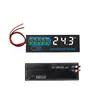 Indicador de nivel de batería LED, pantalla de voltaje, adecuado tanto para baterías de plomo-ácido como de litio, DC7-55V