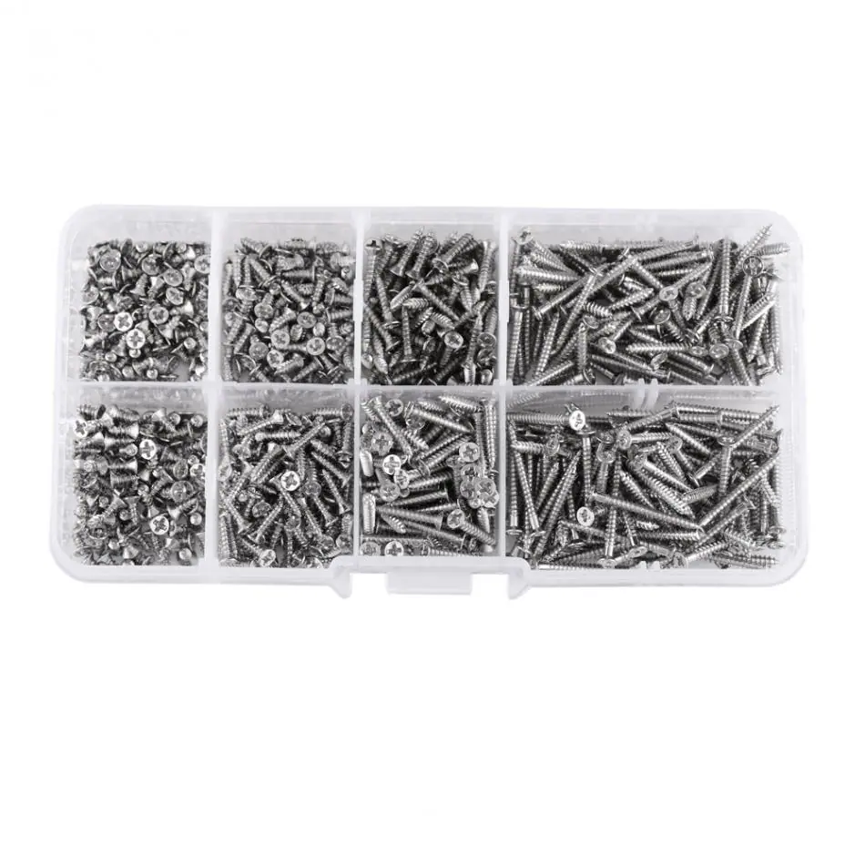 WALFRONT-800pcs-Box-Self-tappi