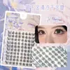 Paquete de 10 Pestañas Postizas Mixtas, Varios Estilos, Combinación Superior e Inferior, Gruesas, Naturales, Realistas, para Principiantes, Estilo Asiático, Europeo y Americano
