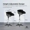 Herramientas de Peluquería Transfronterizas Lavabo Portátil para Champú Lavabo Móvil de Altura Ajustable Tubería de Agua Integrada Peluquería al por Mayor
