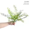 Materiales de Plantas Verdes Artificiales para Decoración y Paisajismo, Decoración Suave para Interiores, Material de Flor Individual, Planta Pequeña de Helecho, Manojo de Hierba, Verdeo de Micro Paisaje
