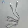 Cable de Datos Android Blanco Puro 6A Tipo C Cable de Carga para Teléfono Móvil Tipo-C Adecuado para Apple Huawei Cable de Carga Súper Rápida