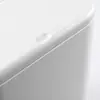 Papelera de Espacio Estrecho para Uso Doméstico en Sala de Estar, Dormitorio, Cocina, Baño, con Tapa, Papelera, Lado de Gabinete, Almacenamiento de Gran Capacidad