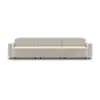 Muebles Lao Ming Hao Xinyu Sofá Fila Recta Producto Nuevo Nórdico Minimalista Moderno Simple Sala de Estar Sofá de Tela Wabi-Sabi