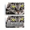 Colección Mundo Animal Transfronterizo Tarjeta de Crédito Adhesivo Personalizado Impermeable 2x 3.4 "Individual/Traje Opcional