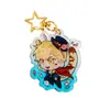 Llaveros acrílicos personalizados, con diseños de caricaturas y anime, logotipos, escudos escolares y pequeños colgantes; también disponible como regalos de aniversario escolar