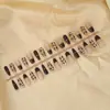 Venta al por mayor de fábrica 30 piezas de armadura prefabricada de código dividido para uñas decorativas de chica caliente XS/S/M manicura de código dividido