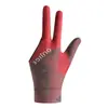 Guantes de Billar, Tres Dedos de Alta Elasticidad, Transpirables, Antideslizantes, Guantes Profesionales para Mesa de Snooker y Tenis de Mesa, Resistentes al Desgaste, Absorbentes de Sudor