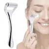 Suministrado directamente por el fabricante, rodillo de masaje facial de acero inoxidable instrumento de belleza, masajeador adelgazante belleza antienvejecimiento, superventas al por mayor