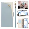 Adecuado para Funda de Teléfono Móvil Redmi Note15Pro, Funda de Cuero A79, Funda Protectora Tipo Libro con Patrón de Grano Oppo A5 5g